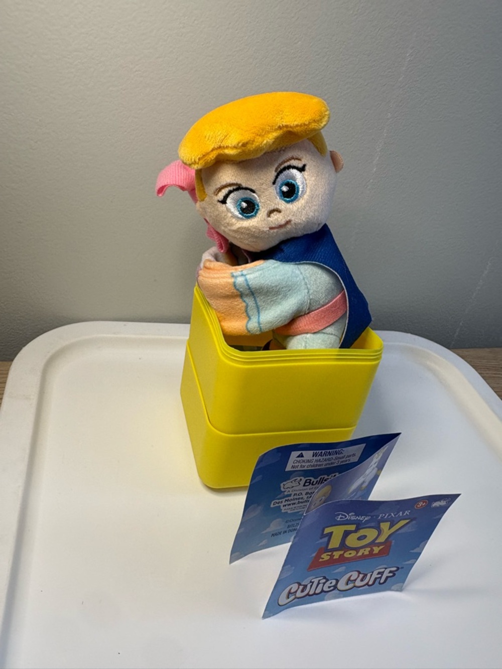 New! Disney Cutie Cuff Toy Story Series - Bo Peep